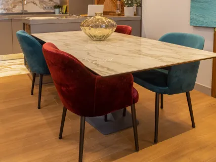 Close-up of handcrafted furniture joinery in a studio