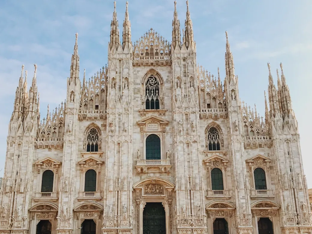 Milan street and architecture